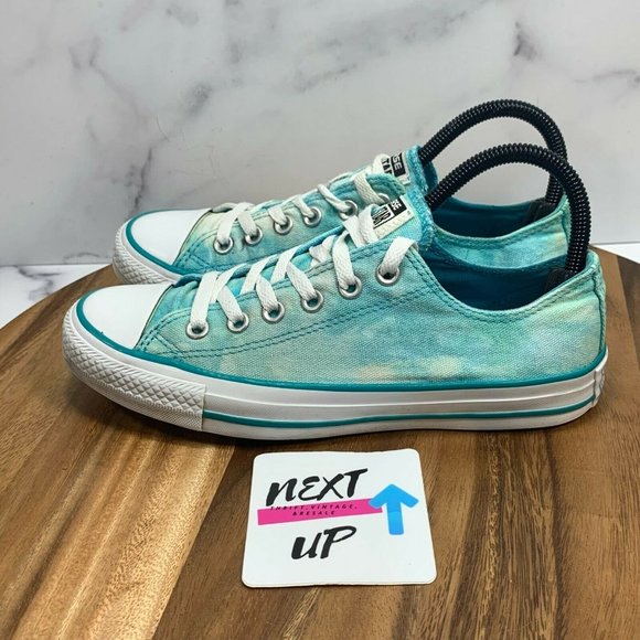 Converse Shoes - Converse Chuck Taylor All Star Low Lace Ox Blue Tie Dye Casual Sneakers Women's